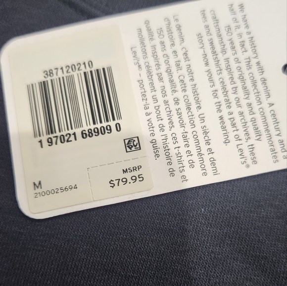 Levi's Crewneck mens medium - Picture 3 of 3